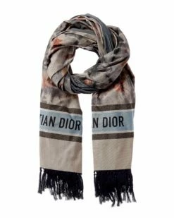 Dior Tie&Dior Bouquet Scarf Women Scarves & Wraps