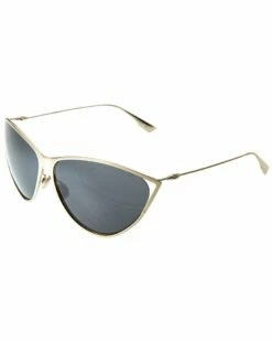 Dior Women's Gold Cat-Eye 75mm Sunglasses (Authentic Pre-Owned) Sunglasses & Eyewear