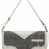 Dior Limited Edition Grey Canvas John Galliano Shoulder Bag (Authentic Pre- Owned) Women Shoulder Bags
