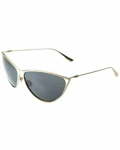 Dior Women's Gold Cat-Eye 75mm Sunglasses (Authentic Pre-Owned) Sunglasses & Eyewear