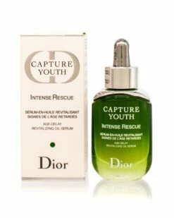 Dior 1oz Capture Youth Intense Rescue Age-Delay Revitalizing Oil-Serum Women Skincare Treatments