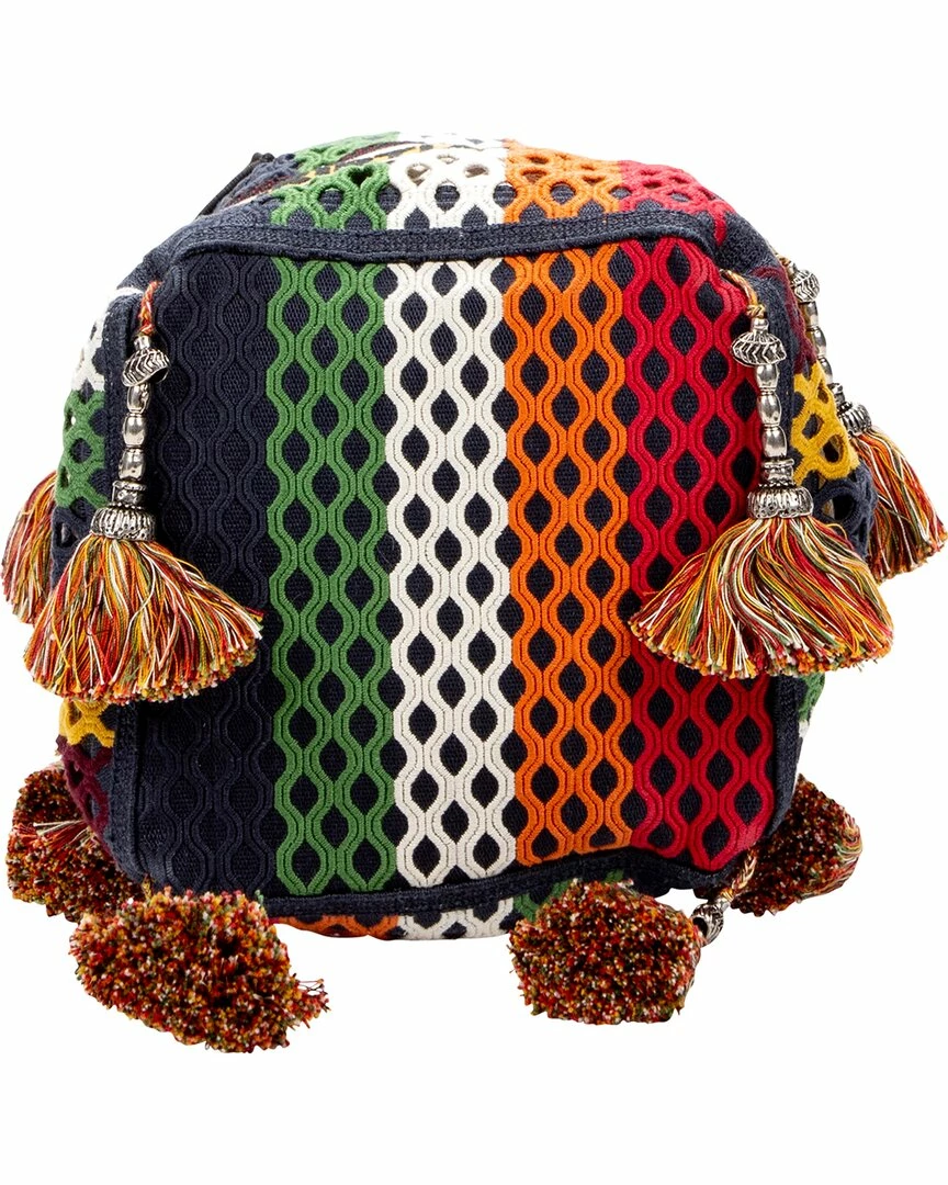 Dior Limited Edition Multicolor Canvas Rasta Resielle Bucket Bag (Authentic Pre-Owned) Women Bucket Bags - Image 3
