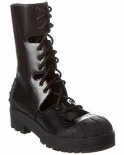 Dior Dioriron Leather Boot Women Boots Black