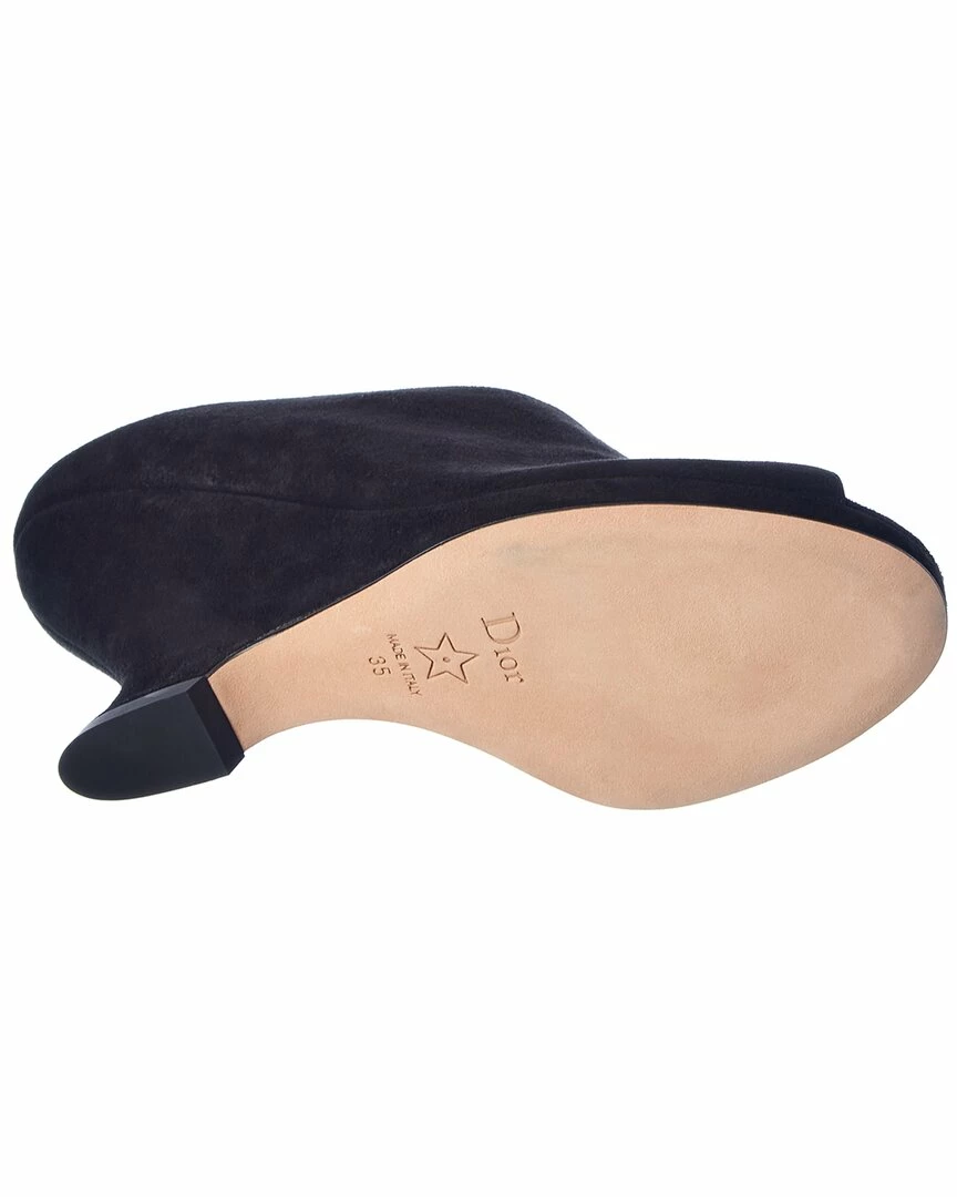 Dior Absolu Suede Mule Women Pumps - Image 4