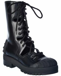 Dior Dioriron Leather Boot Women Boots