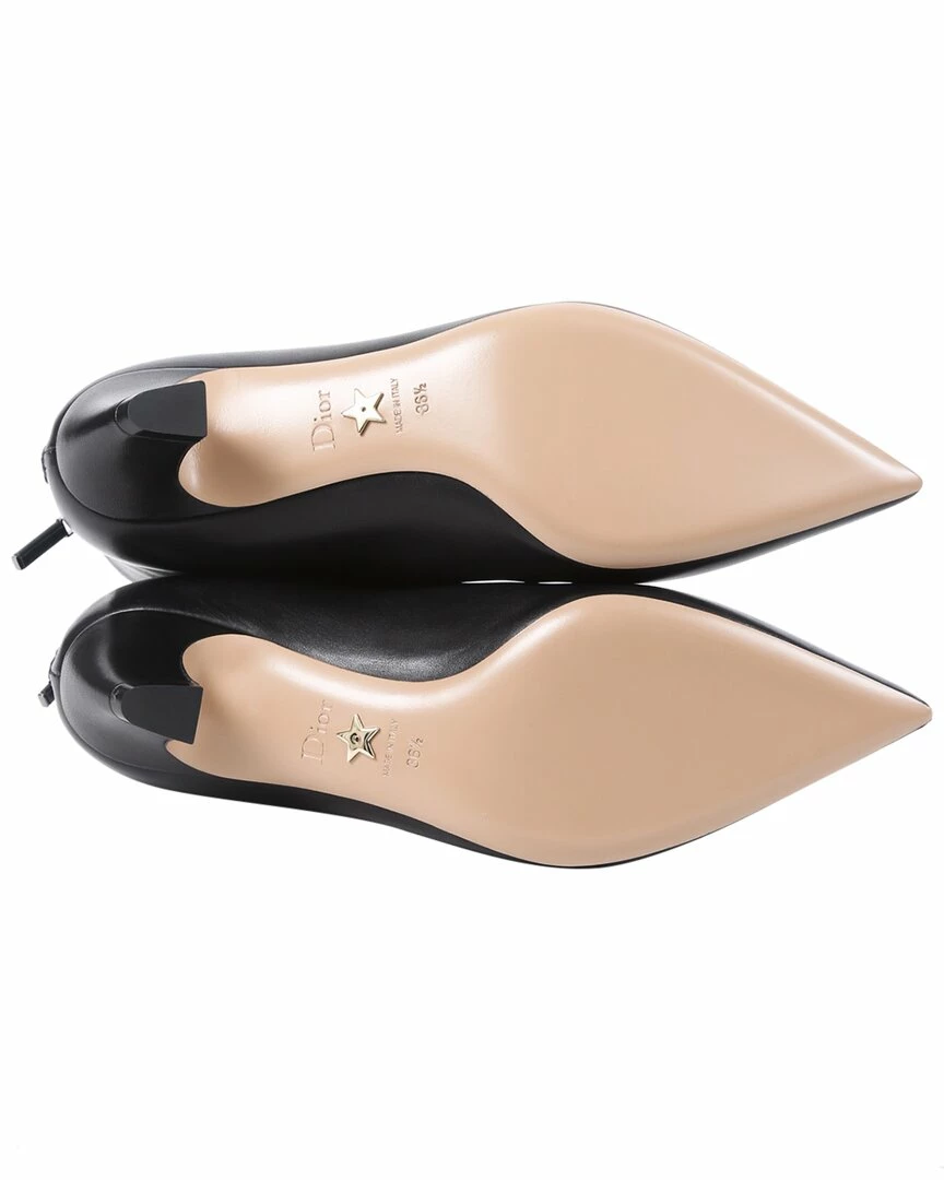 Dior Leather I-Dior Bootie, Size 36.5 (Authentic Pre-Owned) Women Boots - Image 3