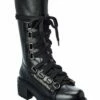 Dior D-Fight Leather Boot Women Boots