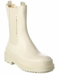 Dior Trial Leather Bootie Women Booties