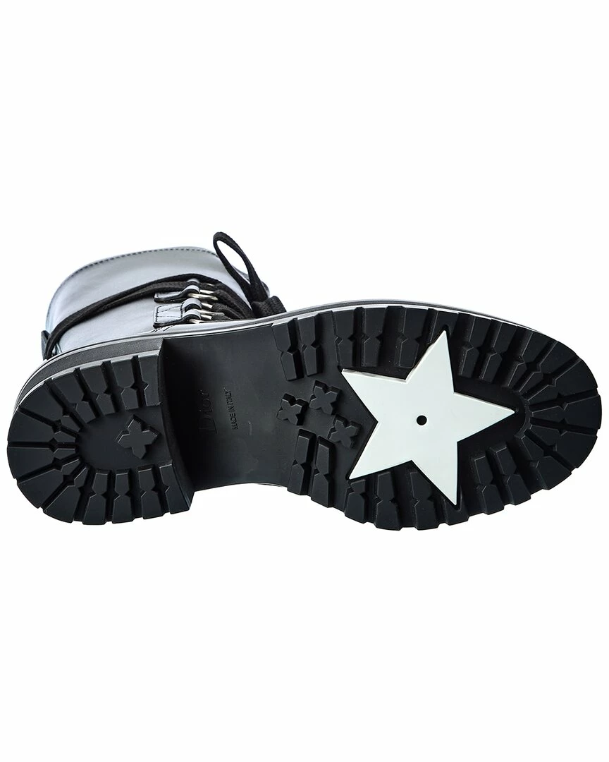 Dior D-Fight Leather Boot Women Boots - Image 4