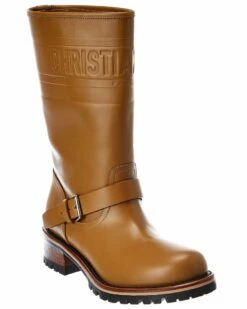Dior Quest Leather Boot Women Boots