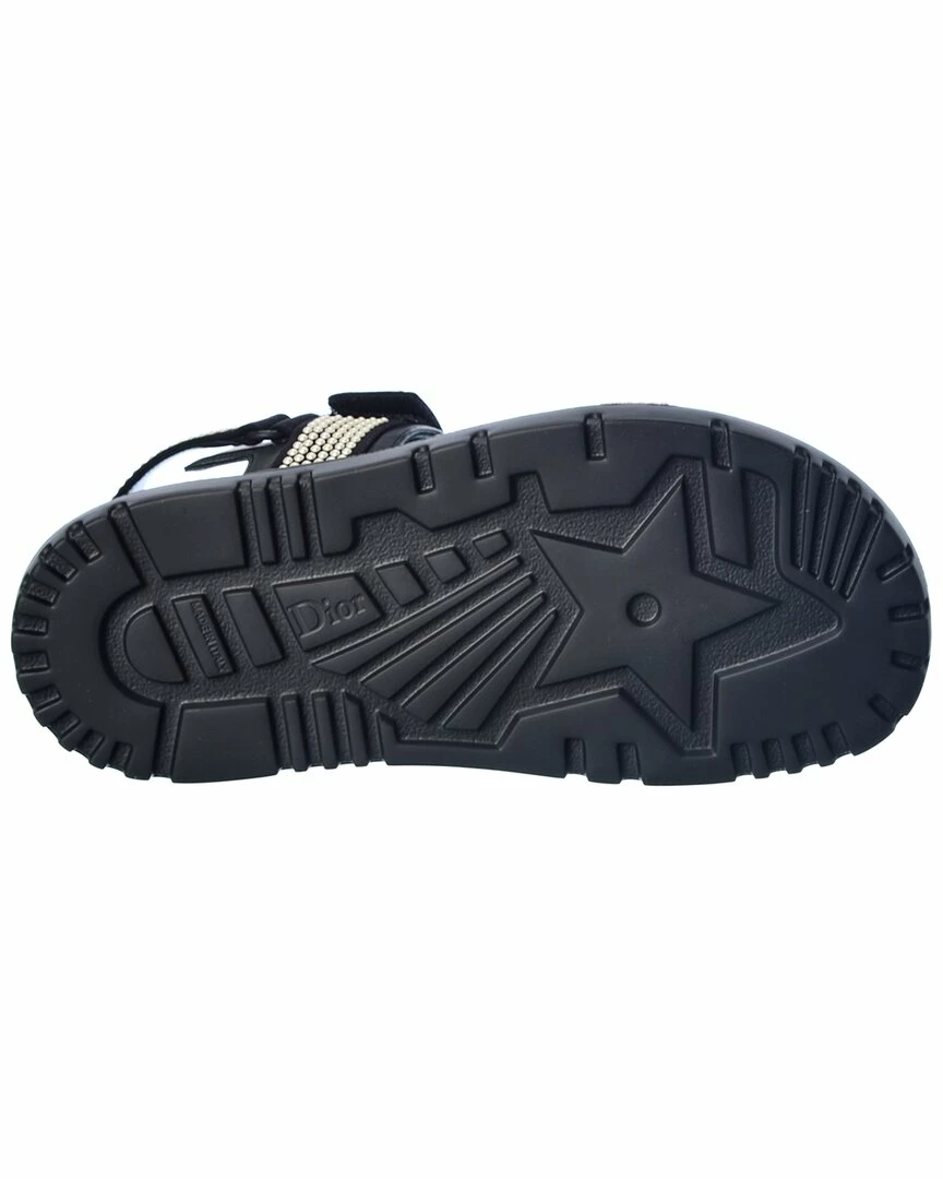 Dior Dioract Leather Sandal Women Flat Sandals - Image 4
