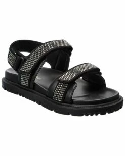 Dior Dioract Leather Sandal Women Flat Sandals