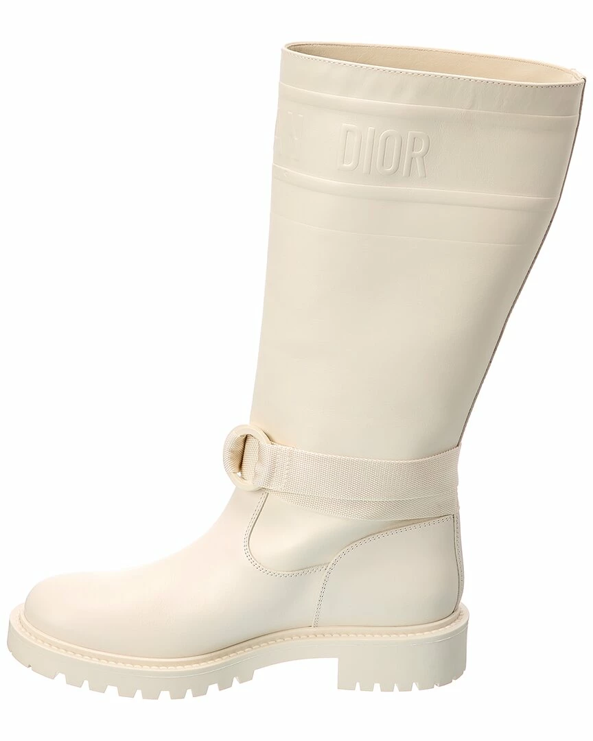 Dior D-Major Leather Ankle Boot Women Boots - Image 2