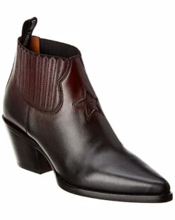 Dior Leather Bootie Women Booties