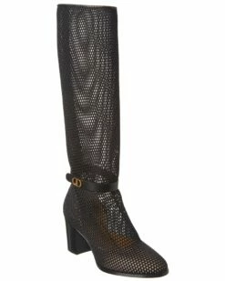 Dior Empreinte Mesh & Leather Boot Women Boots