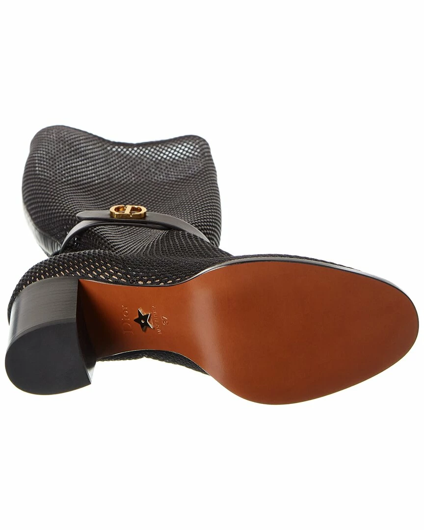 Dior Empreinte Mesh & Leather Boot Women Boots - Image 4