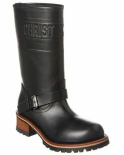 Dior Quest Leather Boot Women Boots