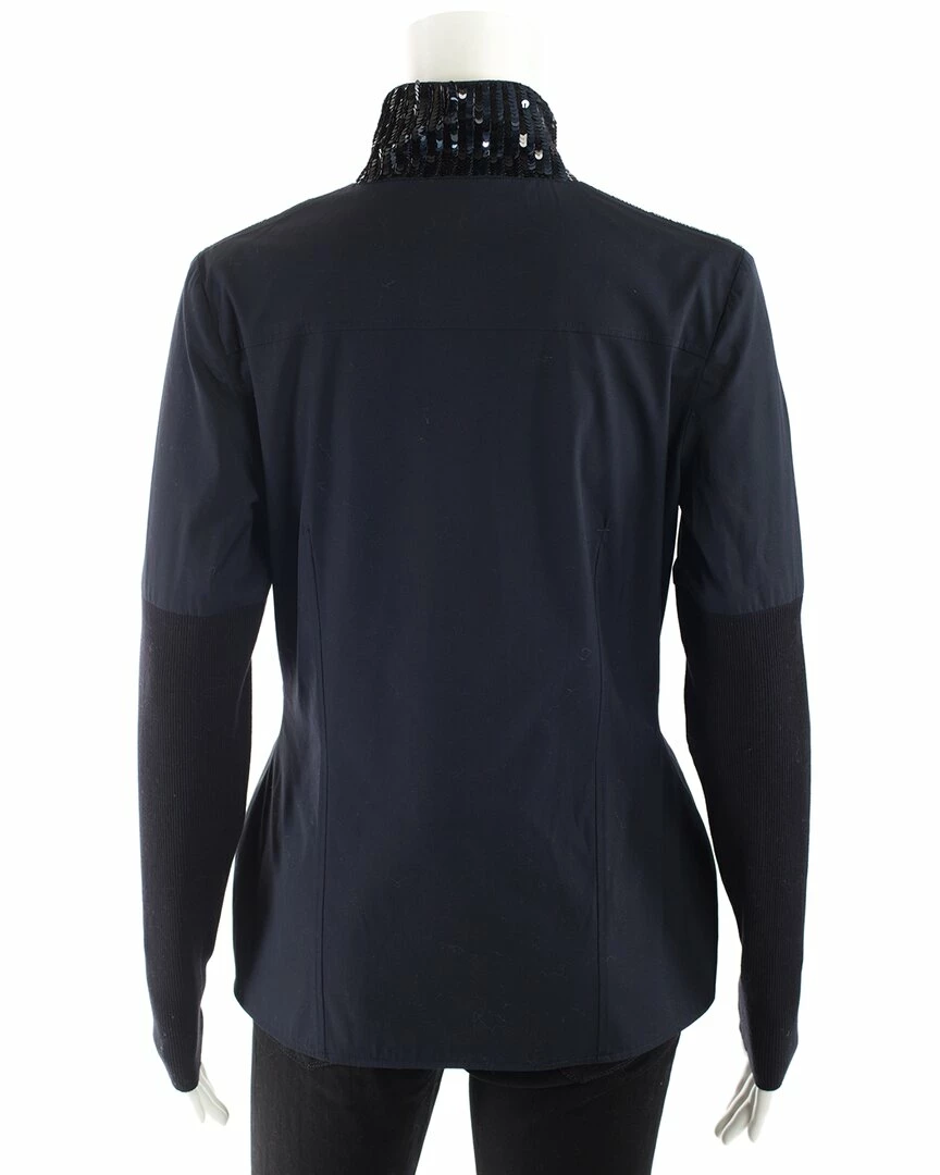 Dior Lace Sequin Blouse, Size 6 (Authentic Pre-Owned) Women Tops - Image 2