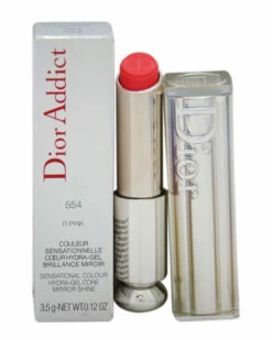 Dior .11oz #554 It-Pink Addict Lipstick Women Lip & Cheek Makeup