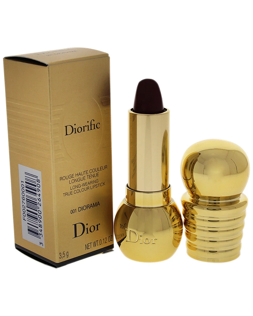 Dior #001 Diorama 0.12oz Diorific Long-Wearing True Colour Lipstick Women Lip & Cheek Makeup