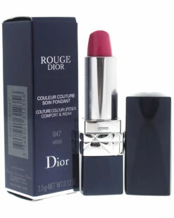 Dior 0.12oz #047 Miss Rouge Couture Colour Comfort & Wear Lipstick Women Lip & Cheek Makeup