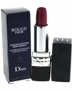 Dior 0.12oz #678 Culte Rouge Couture Colour Comfort & Wear Lipstick Women Lip & Cheek Makeup