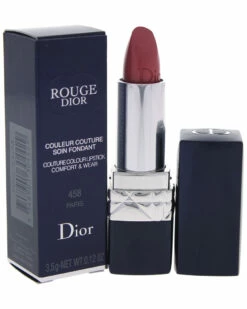 Dior 0.12oz Paris Rouge Dior Couture Colour Comfort & Wear Lipstick Women Lip & Cheek Makeup