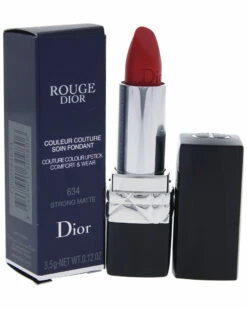 Dior 0.12oz Strong Matte Rouge Dior Couture Colour Comfort & Wear Lipstick Women Lip & Cheek Makeup