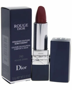 Dior 0.12oz Rouge Zinnia Rouge Dior Couture Colour Comfort & Wear Lipstick Women Lip & Cheek Makeup