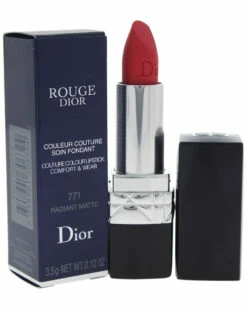Dior 0.12oz Radiant Matte Rouge Dior Couture Colour Comfort & Wear Lipstick Women Lip & Cheek Makeup