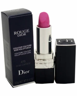 Dior .12oz Rouge Dior Couture Colour Voluptuous Care Lipstick In Rose Caprice Women Lip & Cheek Makeup