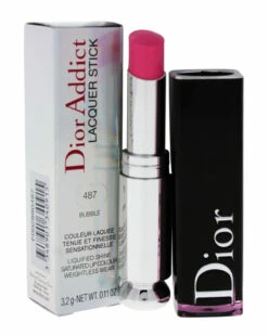 Dior 0.11oz #487 Bubble Dior Addict Lacquer Stick Women Lip & Cheek Makeup