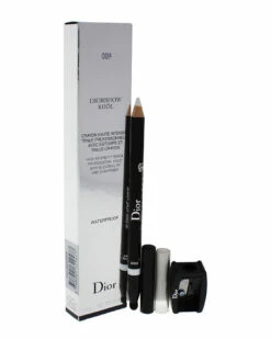Dior 2pc #009 White Khol Diorshow Khol Pencil Waterproof With Sharpener Women Face & Eye Makeup
