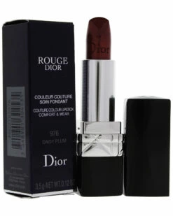 Dior 0.12oz #976 Daisy Plum Rouge Dior Couture Colour Comfort & Wear Lipstick Women Lip & Cheek Makeup