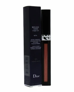 Dior 0.2oz #334 Vibrant Metal Rouge Dior Liquid Lip Metal Women Lip & Cheek Makeup