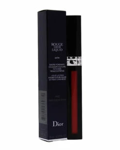 Dior 0.2oz #442 Impetuous Satin Rouge Dior Liquid Lip Stain Women Lip & Cheek Makeup