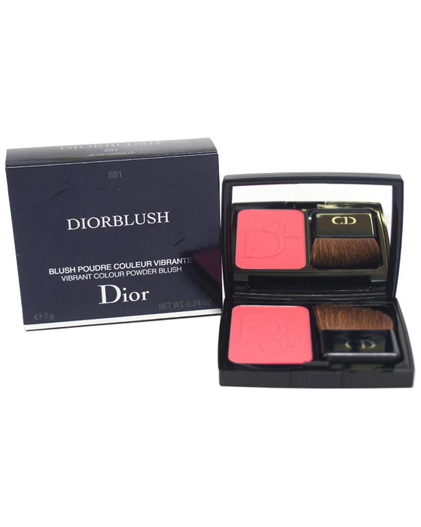 Dior .24oz #881 Rose Corolle Diorblush Vibrant Colour Powder Blush Women Face & Eye Makeup