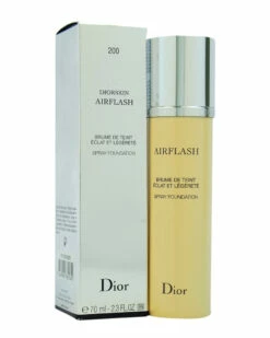 Dior Women's 2.3oz #200 Light Beige DiorSkin Airflash Spray Foundation Face & Eye Makeup