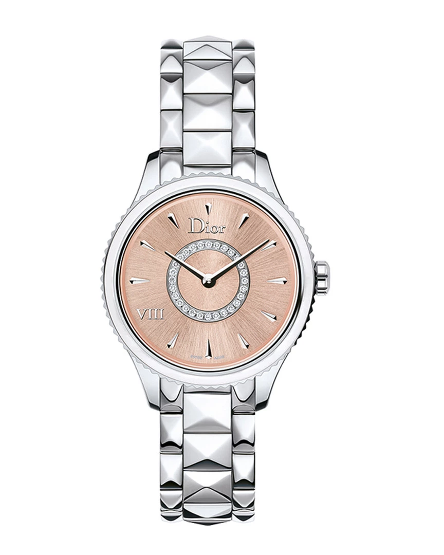 Dior Women's Dior Viii Montaigne Diamond Watch Watches