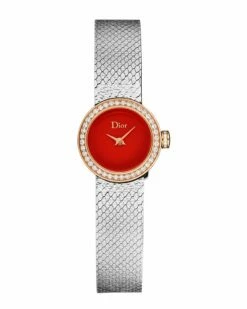 Dior Women's La D De Dior Diamond Watch, Circa 2020s Watches