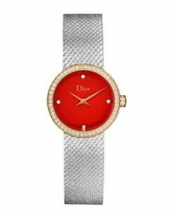 Dior Women's La D De Dior Diamond Watch, Circa 2020s Watches