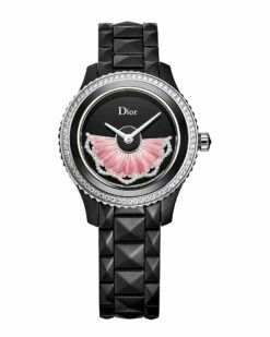 Dior Women's Black Eight Watch, Circa 2020s Watches