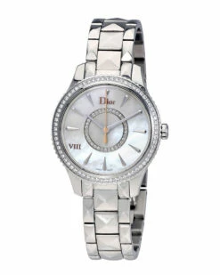 Dior Women's Viii Montaigne Diamond Watch Watches