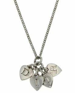 Dior Heart Pendant Necklace (Authentic Pre-Owned) Women Necklaces
