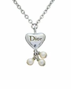 Dior Pearl Necklace (Authentic Pre-Owned) Women Necklaces